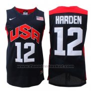 Maglia USA 2012 James Harden #12 Nero