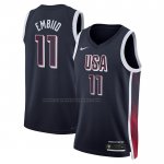 Maglia USA 2024 Joel Embiid #11 Blu