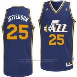 Maglia Utah Jazz Al Jefferson #25 Blu