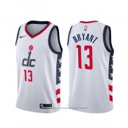 Maglia Washington Wizards Thomas Bryant #13 Citta 2019-20 Bianco