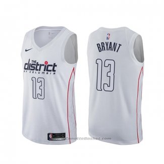 Maglia Washington Wizards Thomas Bryant #13 Citta Bianco