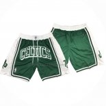 Pantaloncini Boston Celtics Citta Just Don Verde