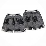 Pantaloncini Chicago Bulls 2024-25 Nero