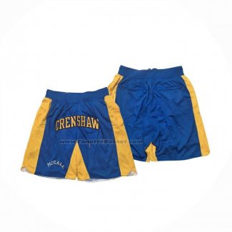 Pantaloncini Crenshaw Quincy Mccall Blu Giallo