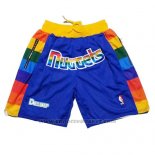 Pantaloncini Denver Nuggets Just Don Blu