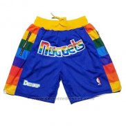 Pantaloncini Denver Nuggets Just Don Blu