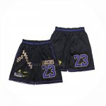 Pantaloncini Los Angeles Lakers Just Don Nero1