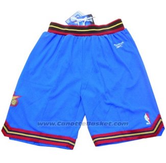 Pantaloncini Philadelphia 76ers Retro Blu