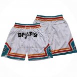 Pantaloncini San Antonio Spurs Citta Just Don Bianco