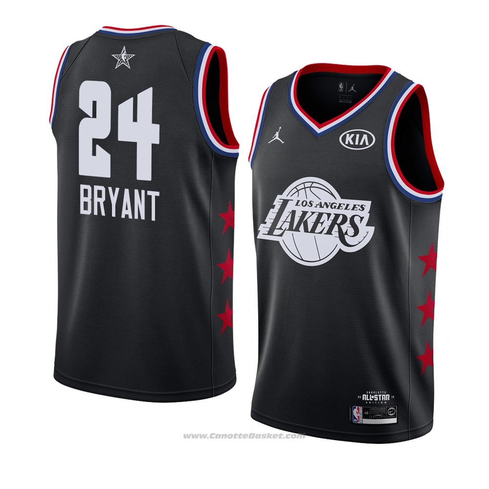 Maglia All Star 2019 Los Angeles Lakers Kobe Bryant #24 ...